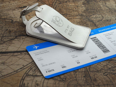 Logo trade corporate gift photo of: Luggage tag 1155119